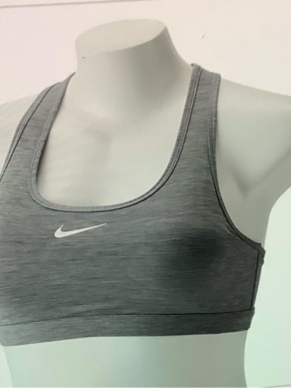 Nike Heather Racerback Sports Bra